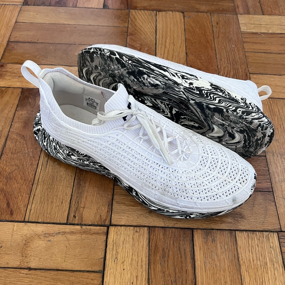 APL Techloom Zipline Men’s Running Sneaker - White - US Size 12